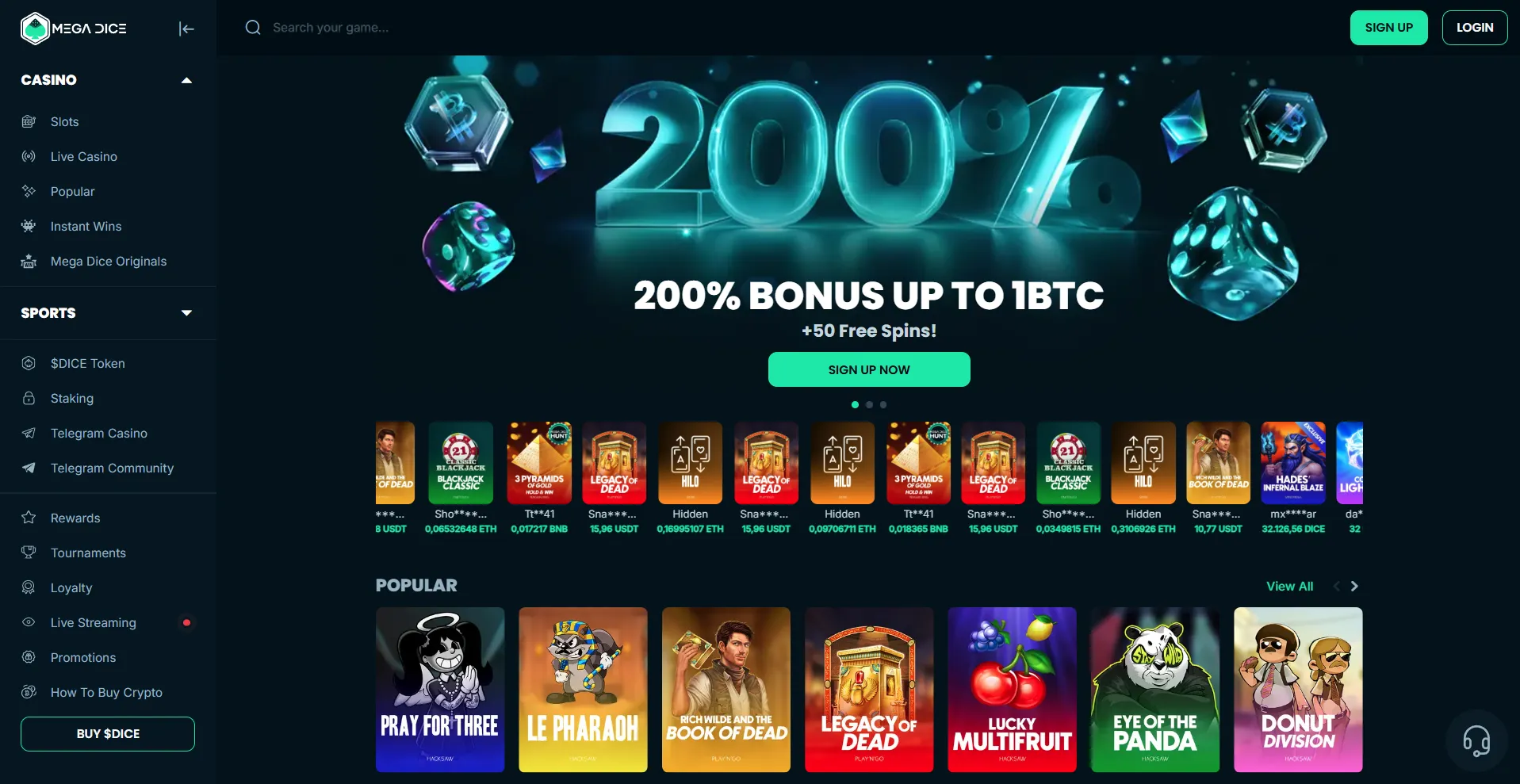 Best Crypto Gambling Sites